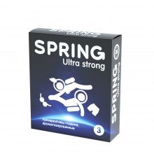 Презервативы SPRING™ Ultra Strong, 3 шт./уп. (ультра-прочные)