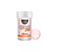 Лубрикант HOT BALL PLUS на масляной основе в виде двух шариков с  разогревающим эффектом.