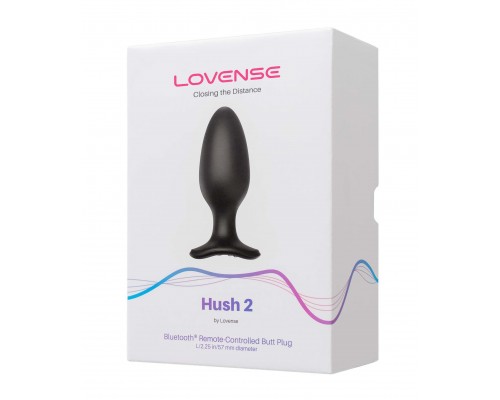 Анальная пробка LOVENSE Hush 2 (L) 5,7 см