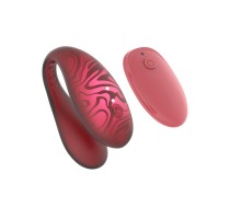 Парный вибромассажер TWIN+, Red с управлением через приложение.