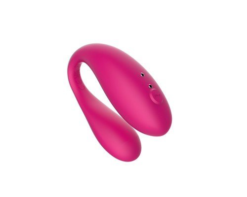 Парный вибромассажер TWIN, Pink с управлением через приложение.