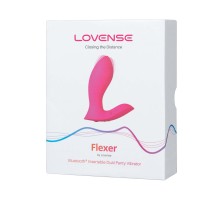 Вибромассажер LOVENSE Flexer для трусиков, розовый