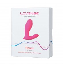 Вибромассажер LOVENSE Flexer для трусиков, розовый