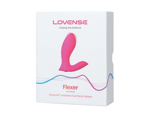Вибромассажер LOVENSE Flexer для трусиков, розовый