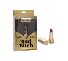 Перезарежаемый миниатюрный вибромассажер в виде помады Naughty Bits Bad Bitch Lipstick