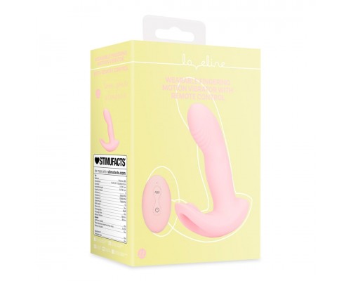 Вибромассажер Wearable Fingering Motion с пультом управления(розовый)