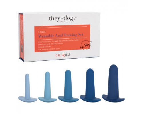 Набор анальных расширителей They-Ology 5-Piece Wearable Anal Training Set