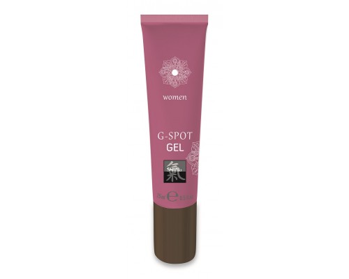 Ухаживающий гель для женской интимной зоны Shiatsu G-SPOT GEL women 15 мл.