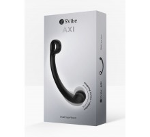 Универсальный вибромассажер SVibe Snail AXI Spot Wand, чёрный