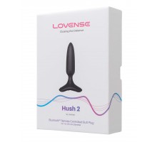 Анальная пробка LOVENSE Hush 2 (XS) 2,5 см