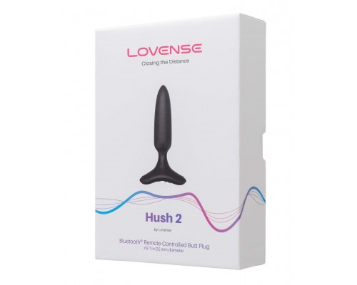 Анальная пробка LOVENSE Hush 2 (XS) 2,5 см