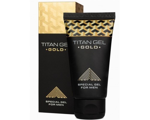 Специальный интимный гель для мужчин Titan Gel Gold TANTRA - 50 мл.