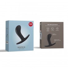 Анальная пробка из силикона FF BOOTIE M (black) 24808