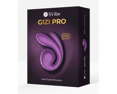 Инновационный SVibe GIZI Pro вибратор, фиолетовый
