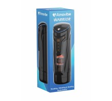 Инновационный мастурбатор Warrior с пенетрацией и массажем бусинами